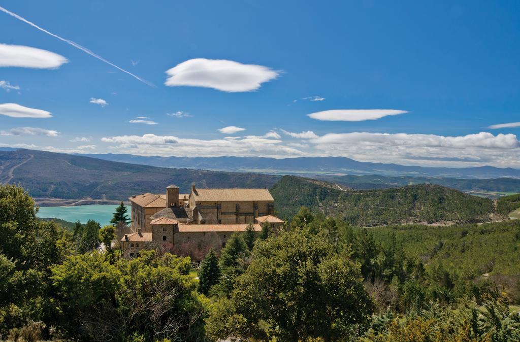 Hotel Monasterio De Leyre Yesa 외부 사진